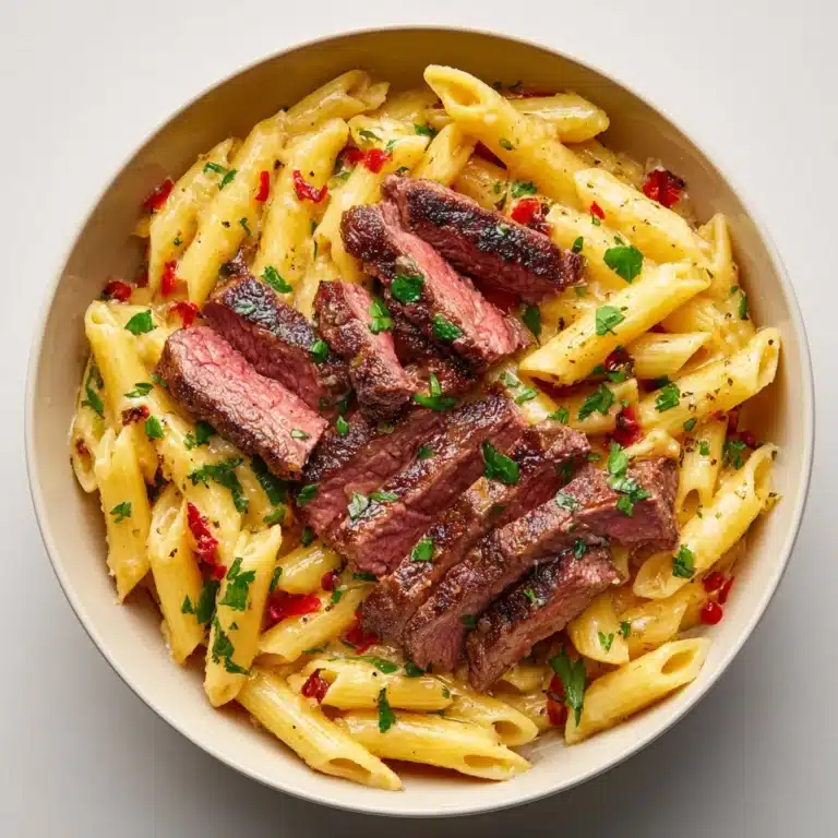 One-Pot Zesty Steak Pasta Recipe