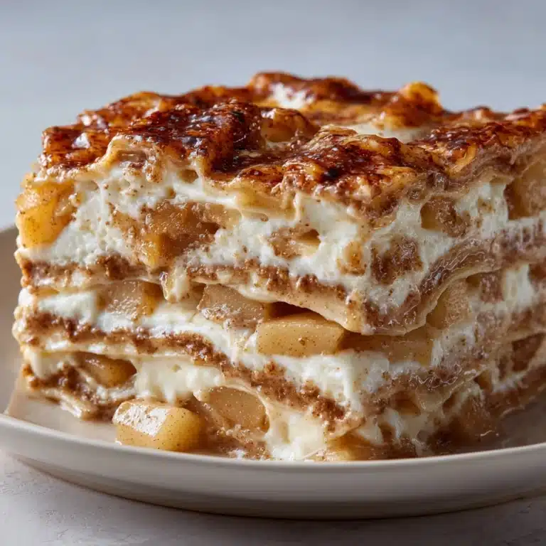 Cinnamon Roll Apple Lasagna – The Best Fall Treat Ever Recipe