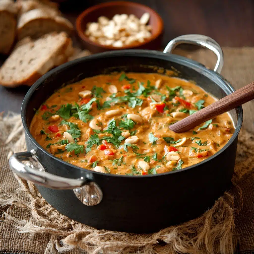 African Peanut Stew: An Amazing Ultimate Vegan Delight Recipe - Recipe Image
