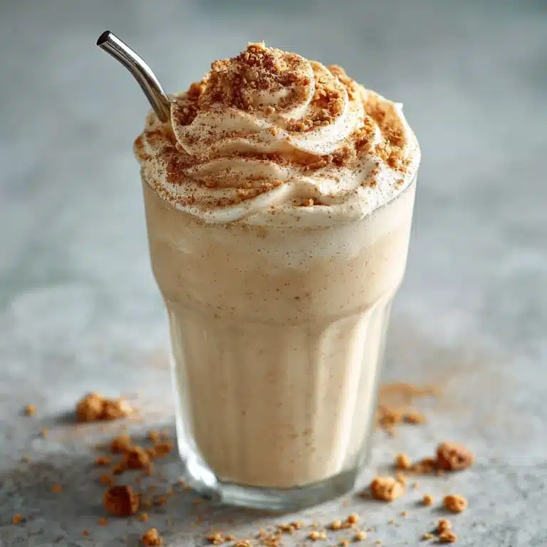 Cinnamon Roll Protein Shake Recipe
