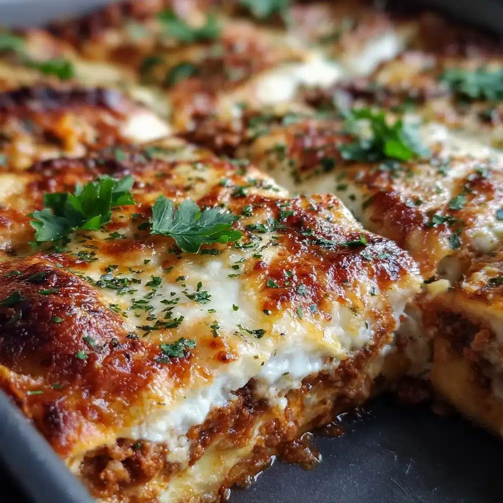 Cheesy Baked Eggplant Parmesan Recipe - Recipe Image