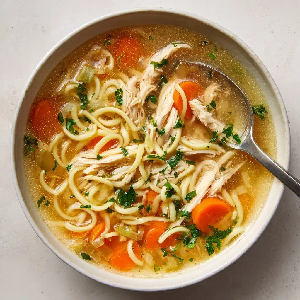 Classic Chicken Noodle Soup Recipe - Recipe Image