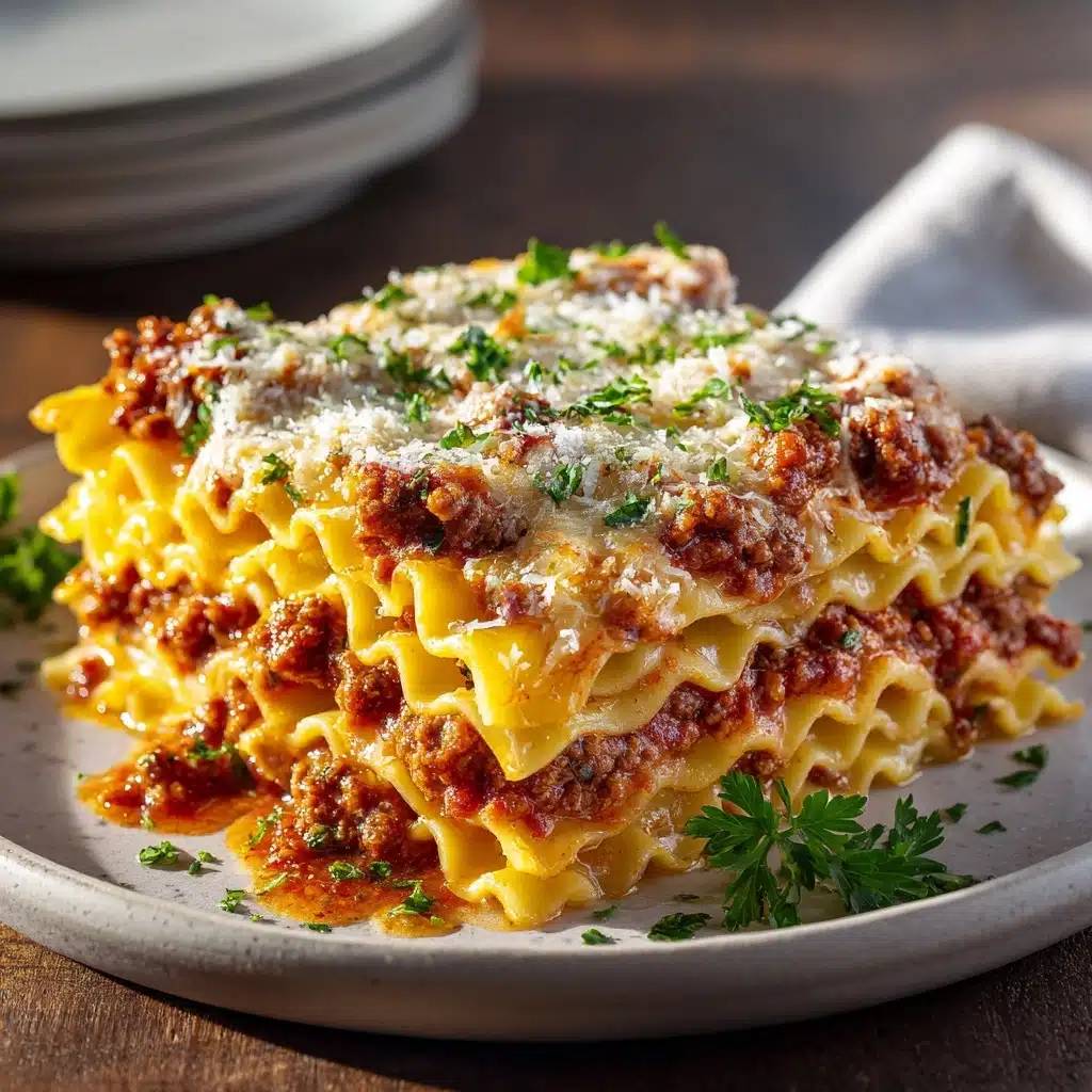 Easy Crockpot Ravioli Lasagna Recipe - Recipe Image