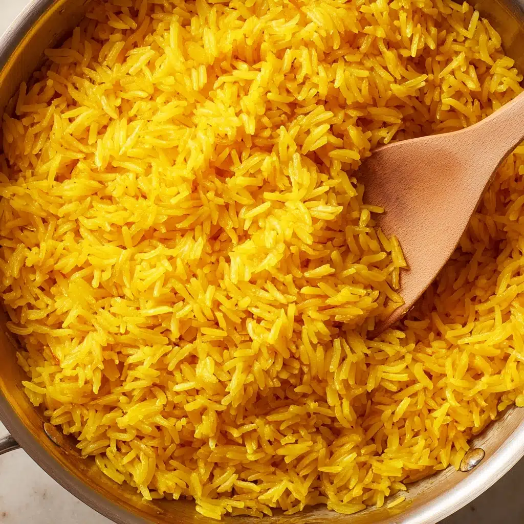 Garlic Turmeric Rice Recipe