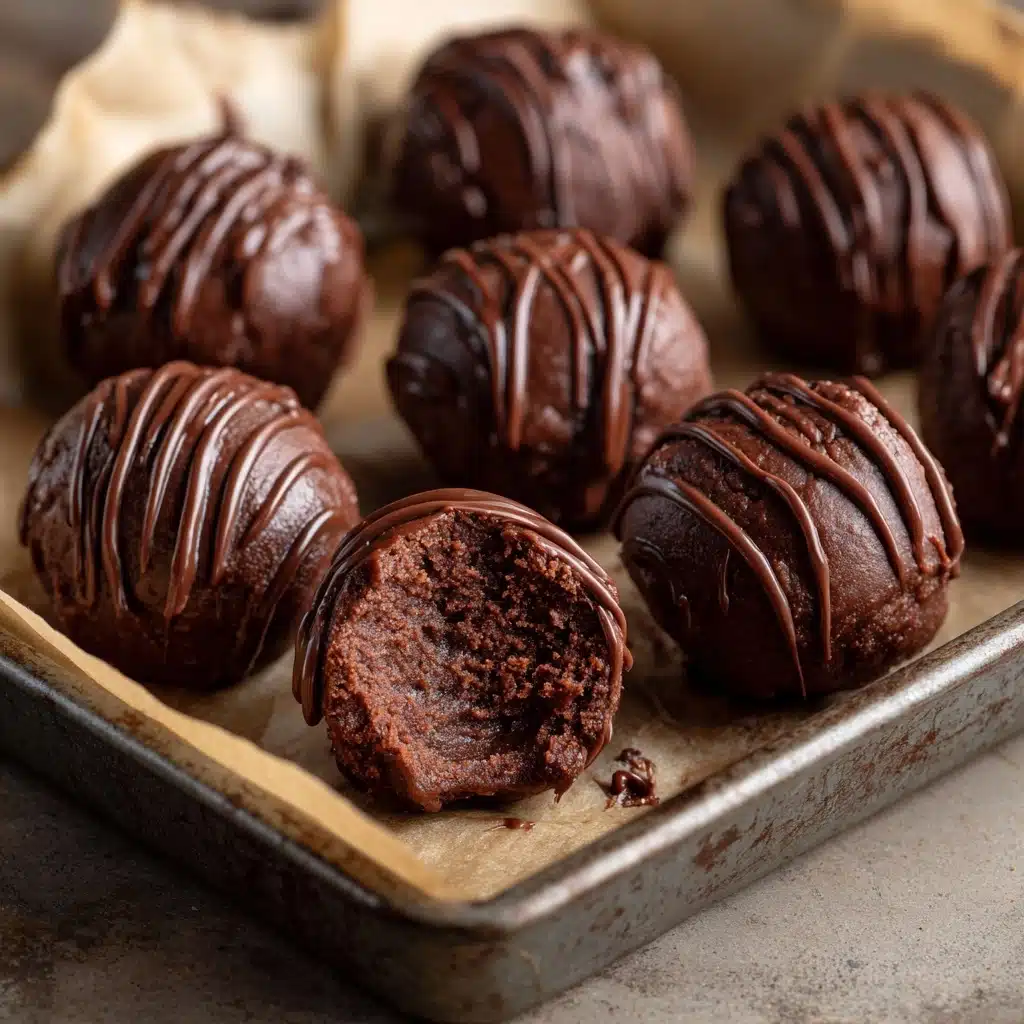 Brownie Protein Bites Recipe - Recipe Image