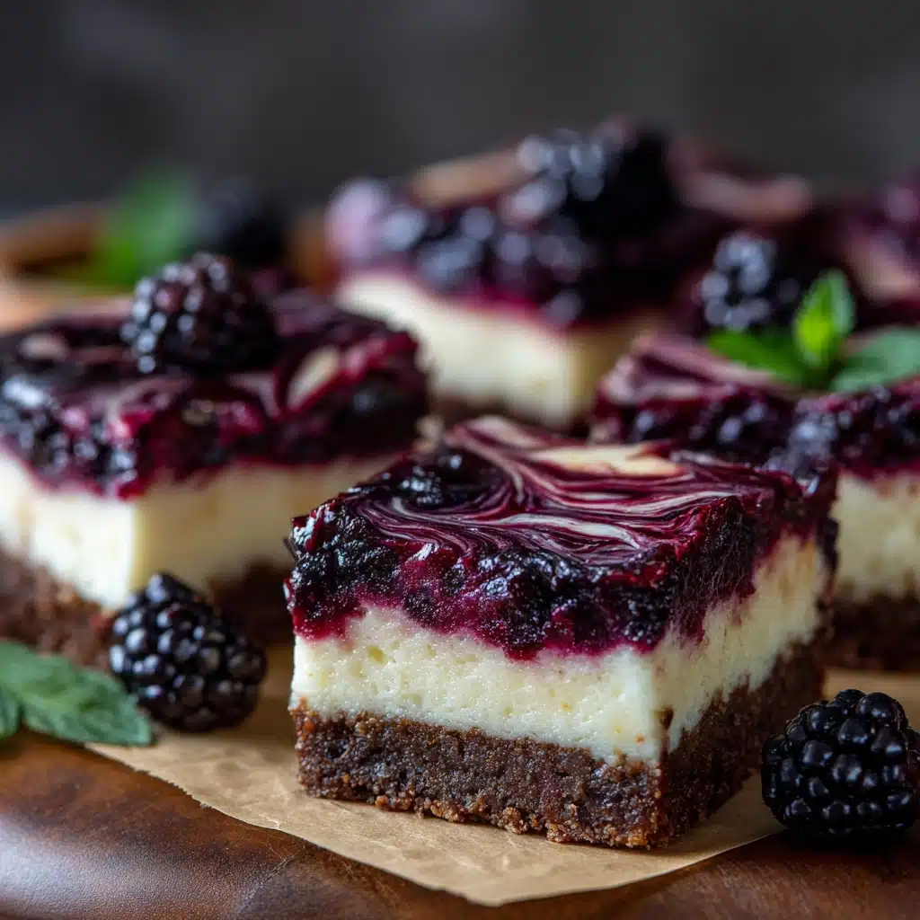 Blackberry Cheesecake Brownies Recipe