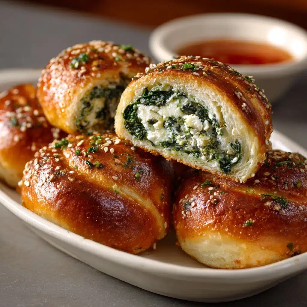Spinach and Ricotta Rolls Recipe - Recipe Image