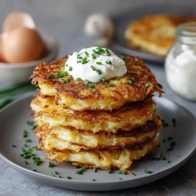German Potato Pancakes (Kartoffelpuffer) Recipe