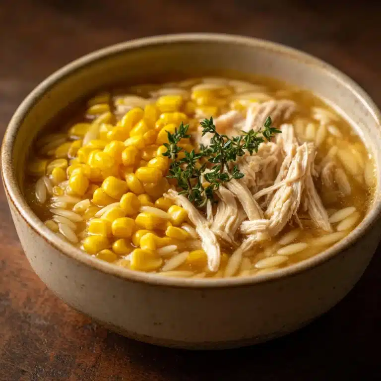 Chicken and Sweet Corn Soup Recipe