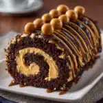 Decadent Chocolate Peanut Butter Cake Roll Recipe