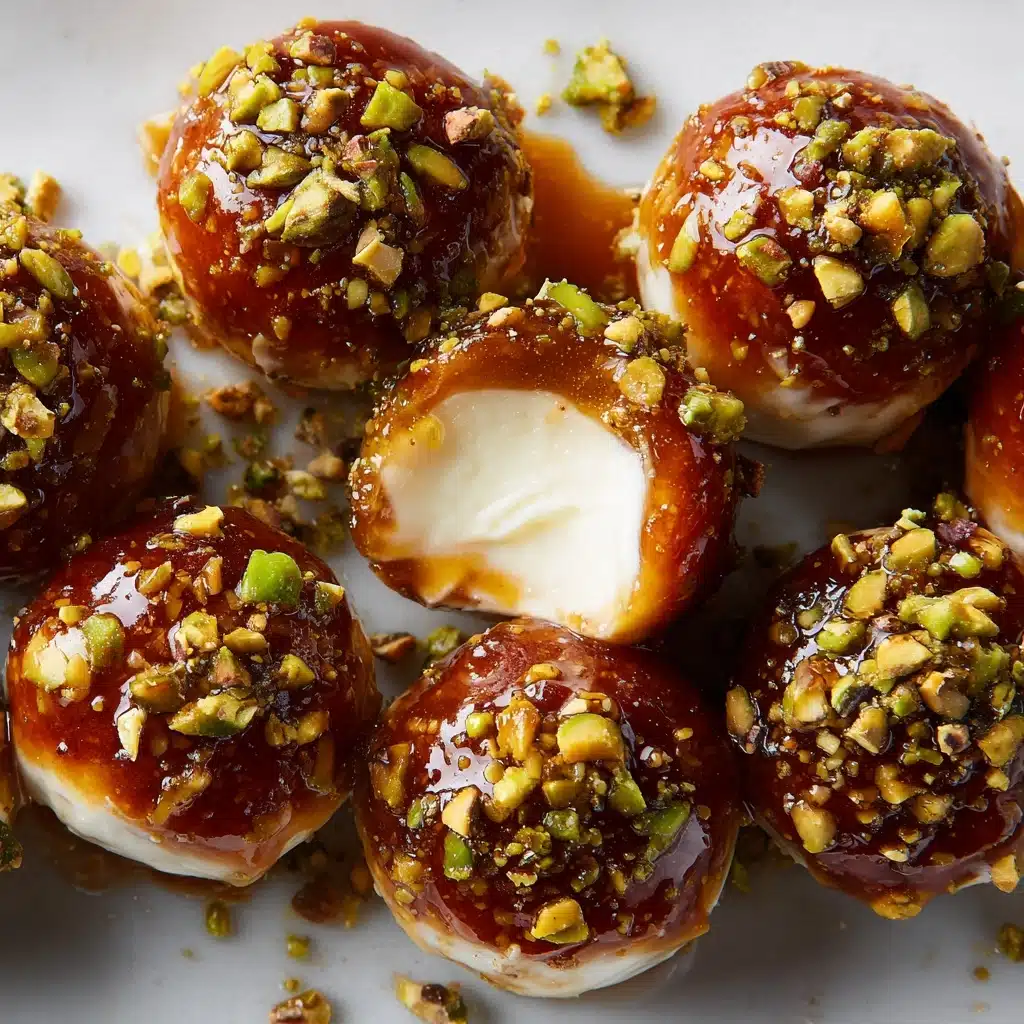 Ricotta Pistachio Honey Bites: An Amazing Ultimate Delight Recipe - Recipe Image