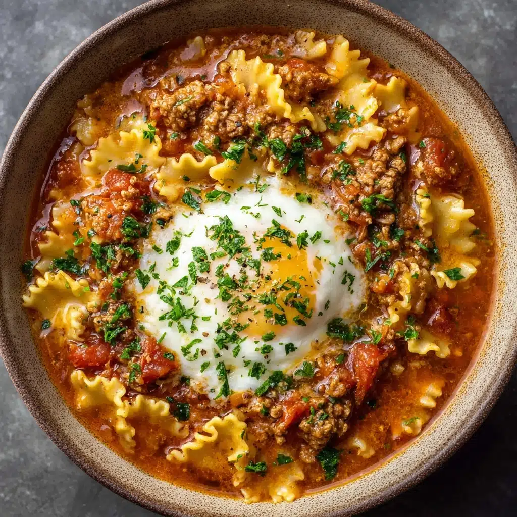 Slow Cooker Lasagna Soup Recipe