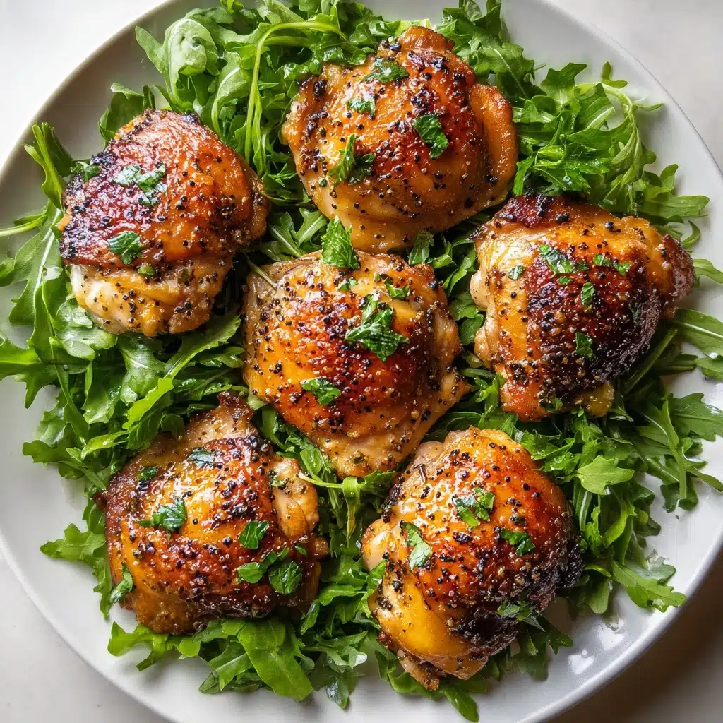 Oven Baked Chicken Thighs Recipe - Recipe Image