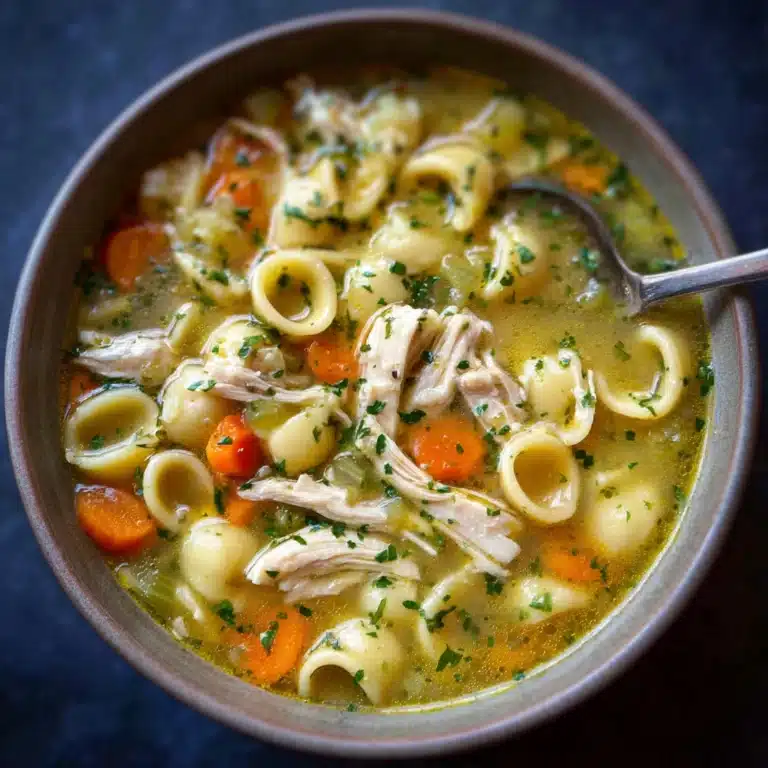 Cozy Chicken Pastina Soup for Cold Days Recipe