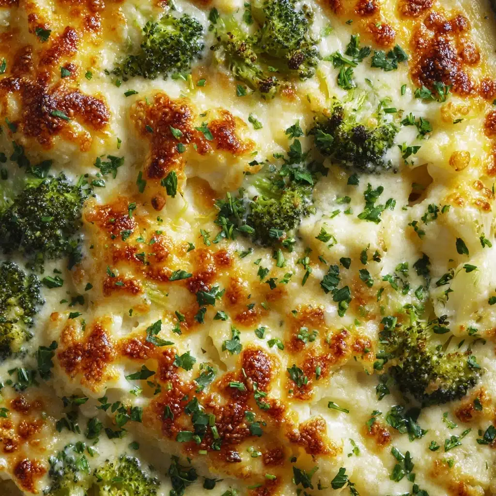 Cauliflower and Broccoli Gratin Recipe - Recipe Image
