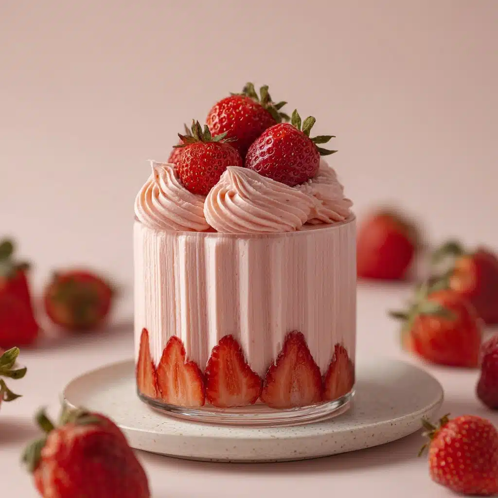 Strawberry Mousse Recipe - Recipe Image