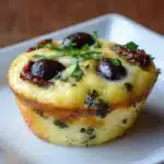Egg Muffins with Sun-Dried Tomatoes & Kalamata Olives Recipe