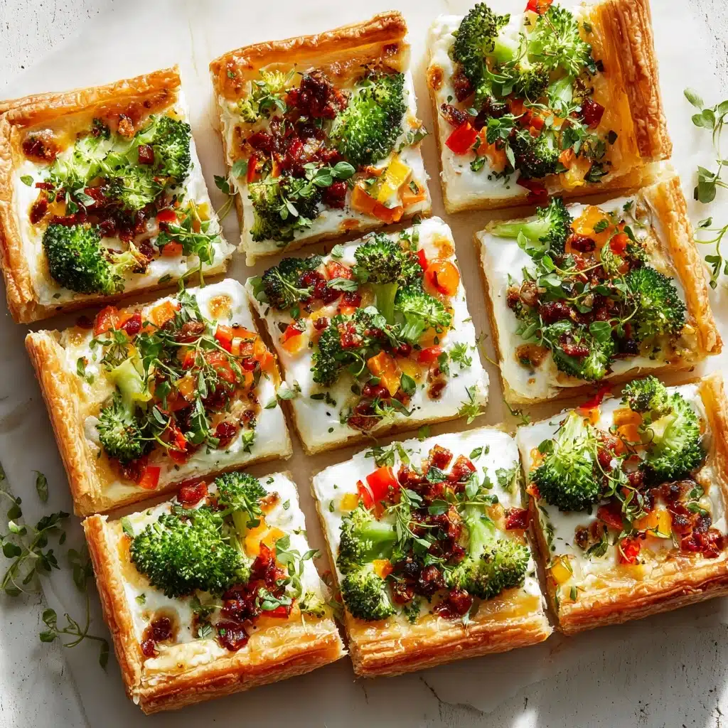 Crescent Roll Veggie Pizza With Cream Cheese Recipe - Recipe Image