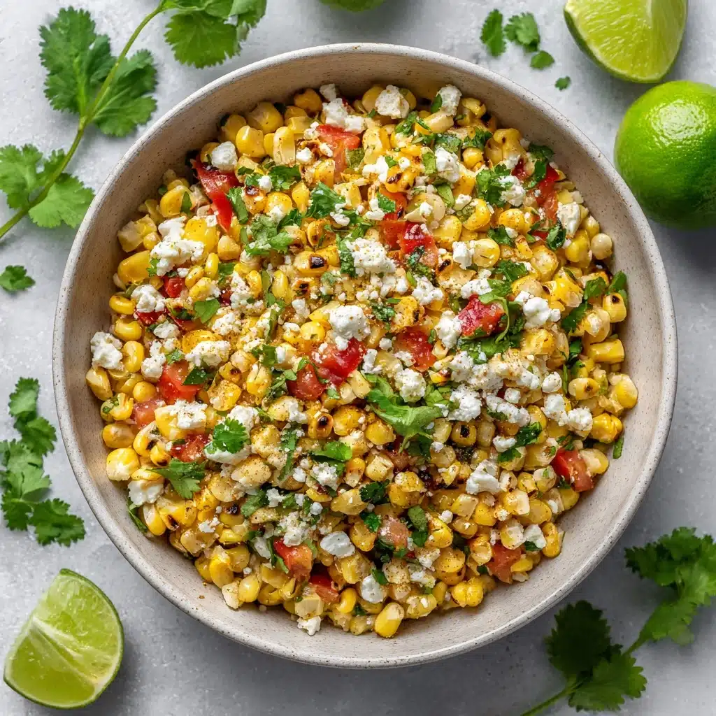 Chili-Lime Grilled Corn Salad Recipe
