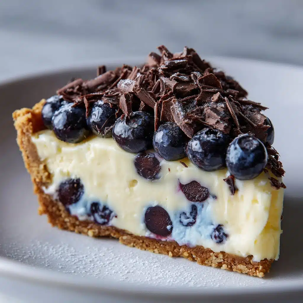 Cookie Monster Cheesecake Recipe - Recipe Image