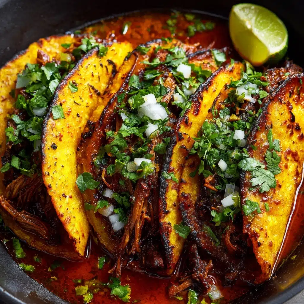 Birria Tacos with Consomé Recipe - Recipe Image