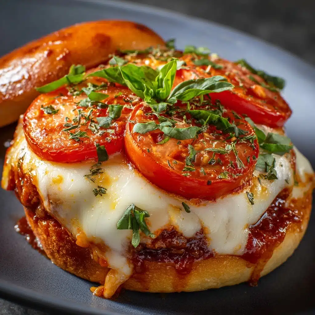 Pizza Burgers Recipe - Recipe Image