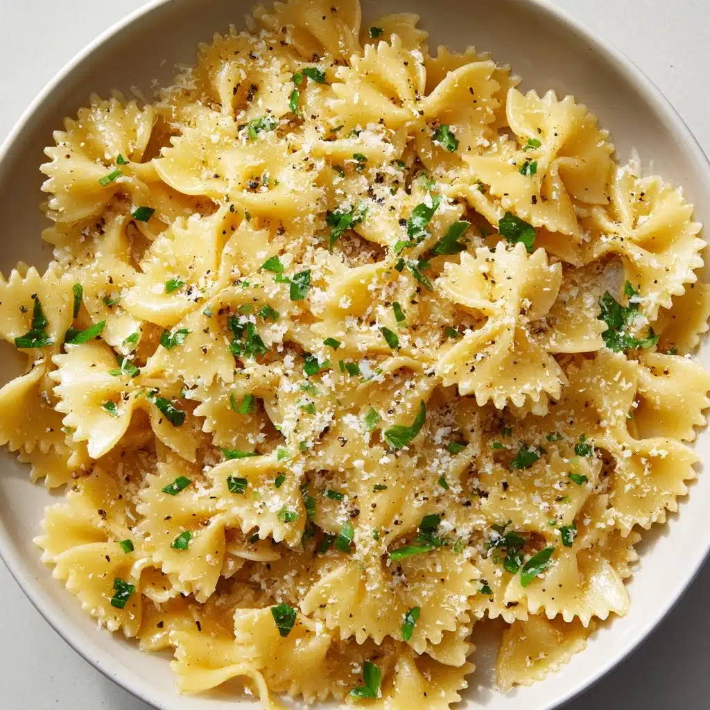 Garlic Parmesan Pasta Recipe - Recipe Image