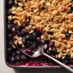 Blueberry Baked Oatmeal Crisp Recipe
