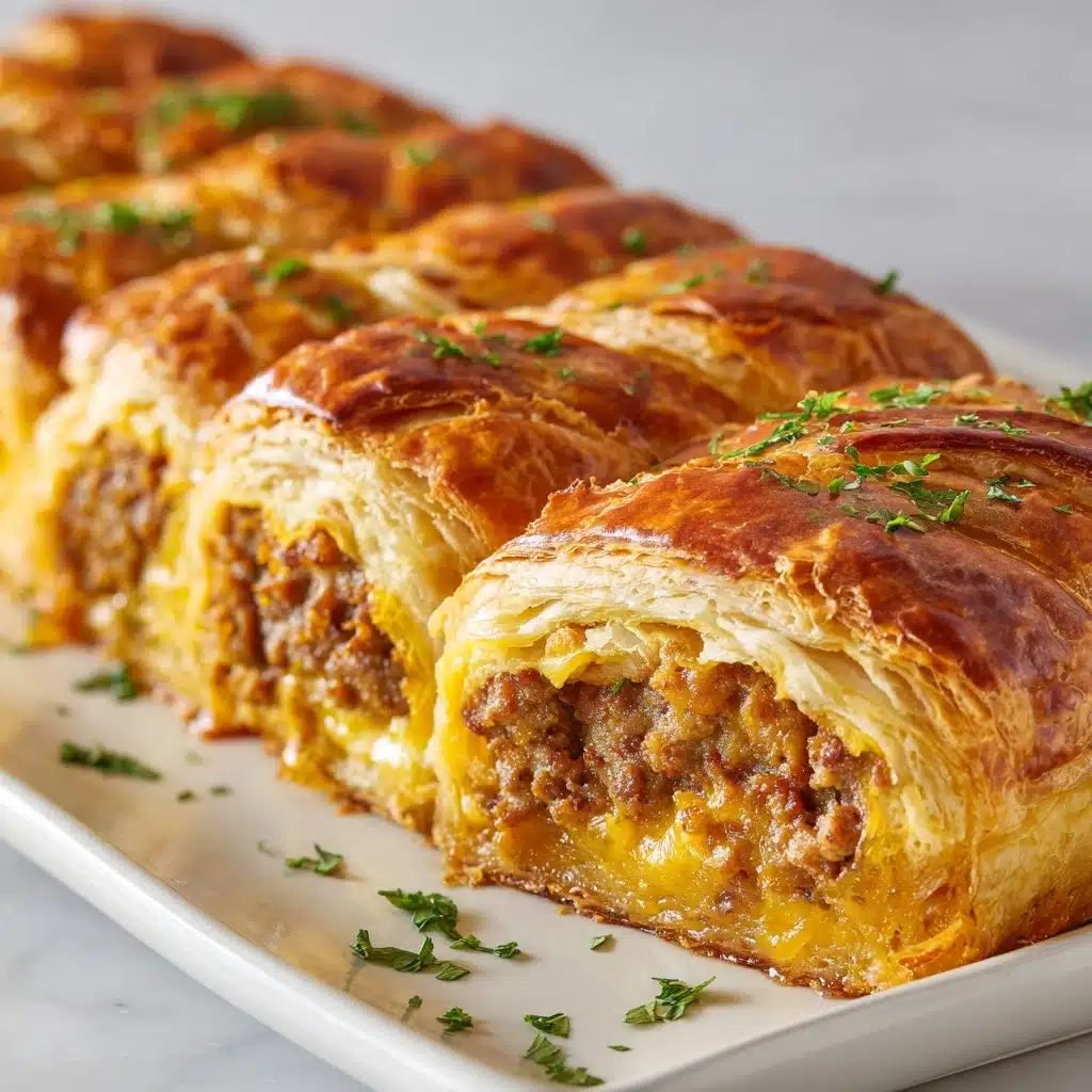 Delicious Breakfast Sausage Crescent Rolls Recipe - Recipe Image