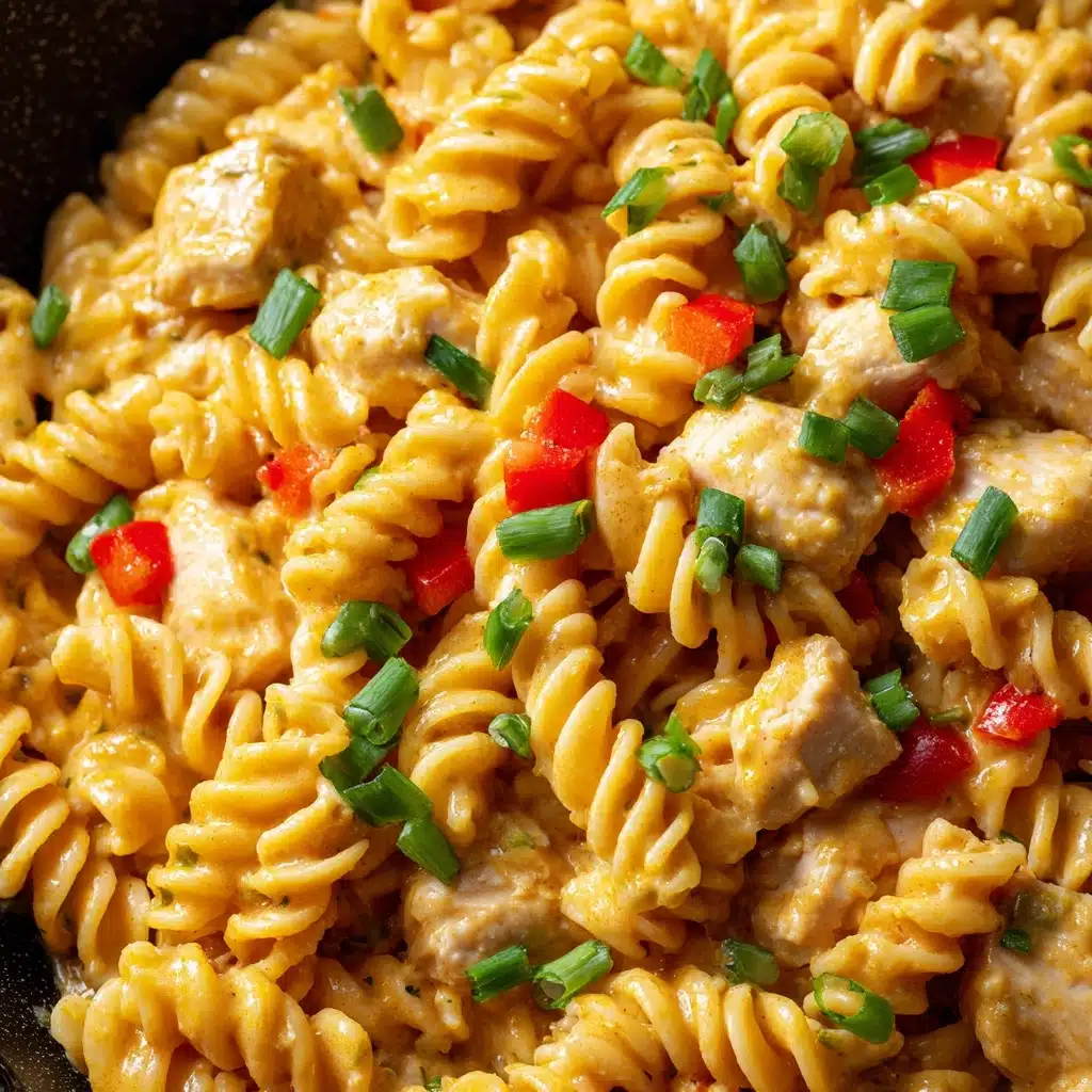 Creamy Chicken Fajita Pasta Recipe - Recipe Image