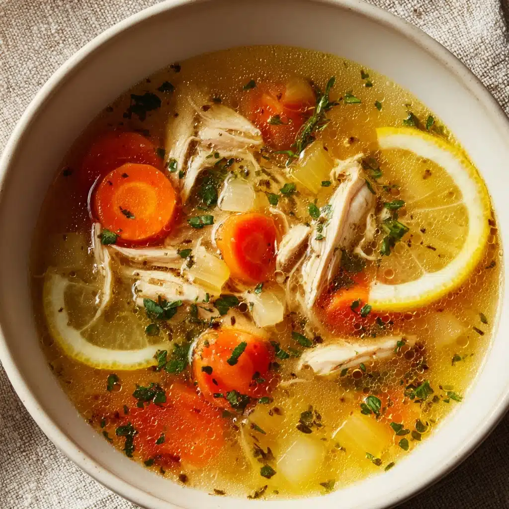 Lemon Chicken Soup Recipe - Recipe Image