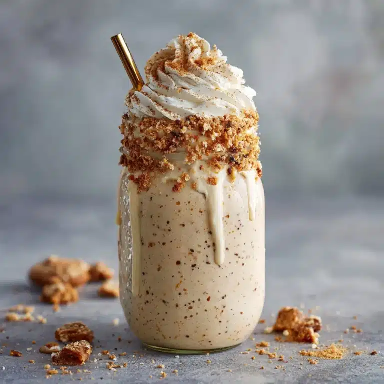 Cinnamon Roll Protein Shake Recipe