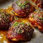 Boneless Skinless Chicken Thighs with Teriyaki Marinade Recipe