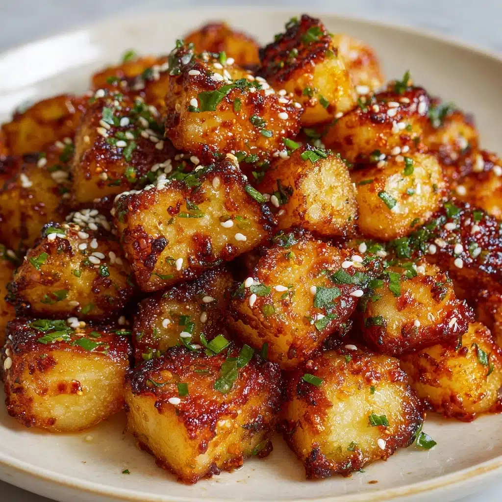 Crispy Gochujang Potato Salad Recipe - Recipe Image