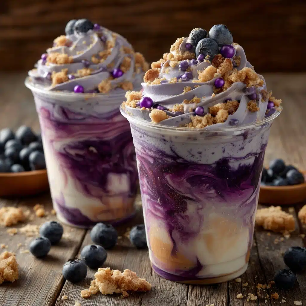 Blueberry Cheesecake Frappuccino Recipe