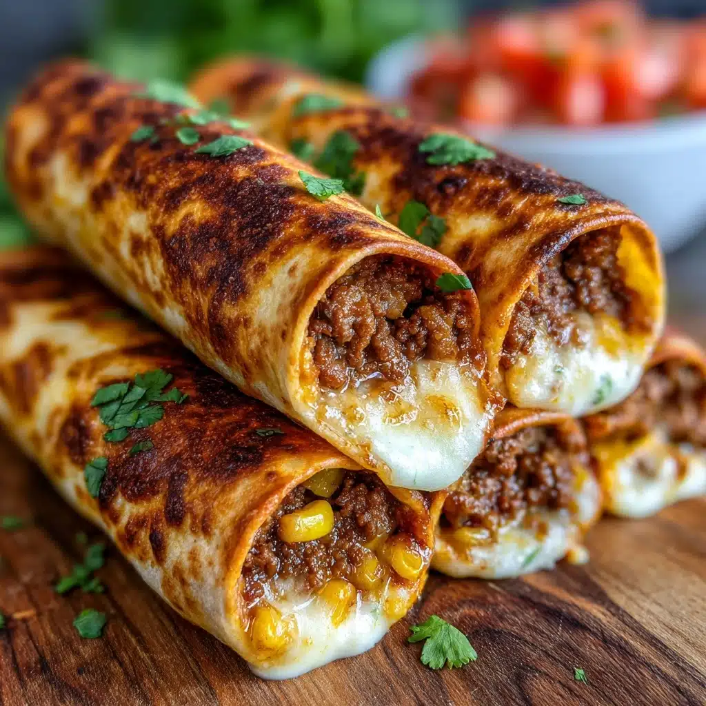 Crispy Beef Chimichangas: The Ultimate Recipe for a Delicious Mexican Delight Recipe - Recipe Image