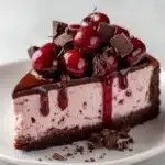 Chocolate Cherry No-Bake Cheesecake Recipe
