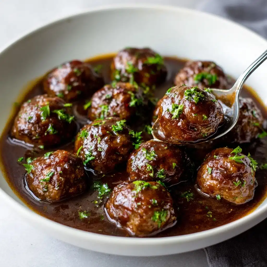Salisbury Steak Meatballs Recipe - Recipe Image