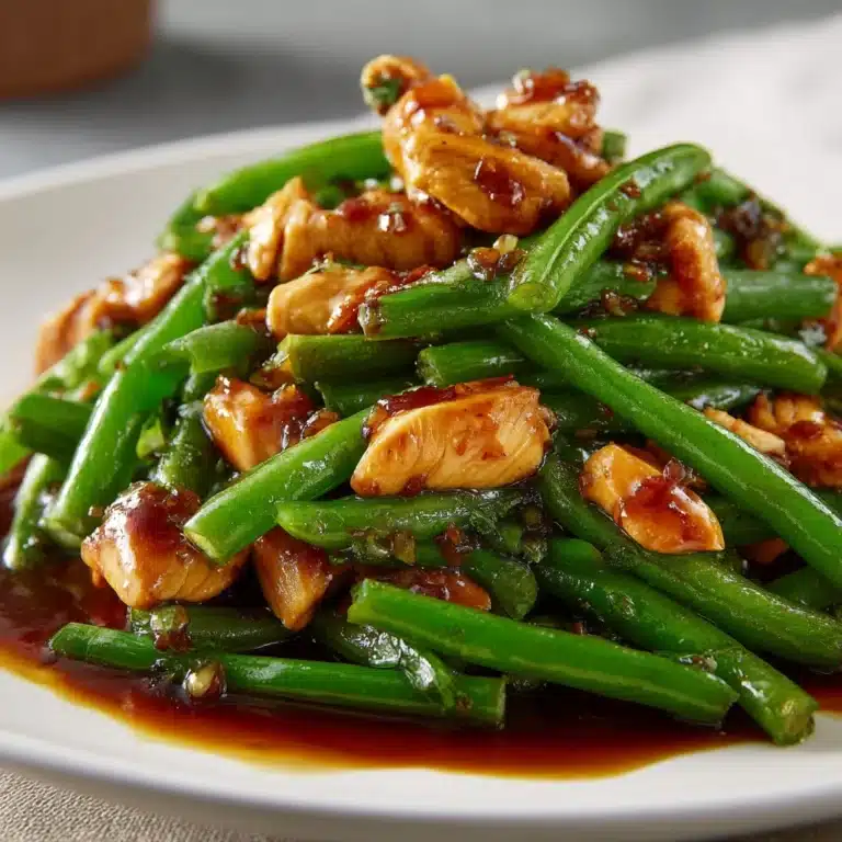 Honey Hoisin Green Bean Chicken Recipe