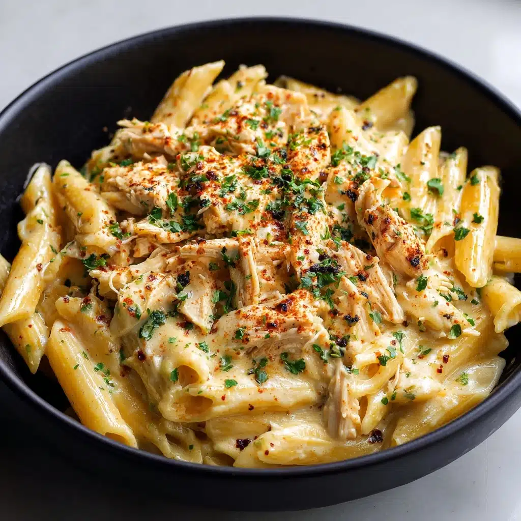 Buffalo Chicken Alfredo Penne Recipe - Recipe Image