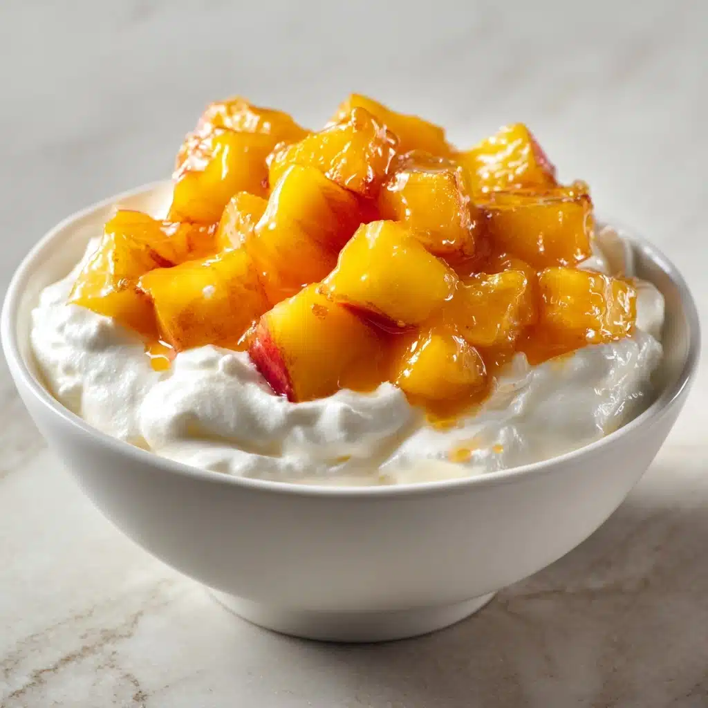 Peach Fluff Recipe - Recipe Image