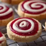 Raspberry Swirl Shortbread Cookies Recipe