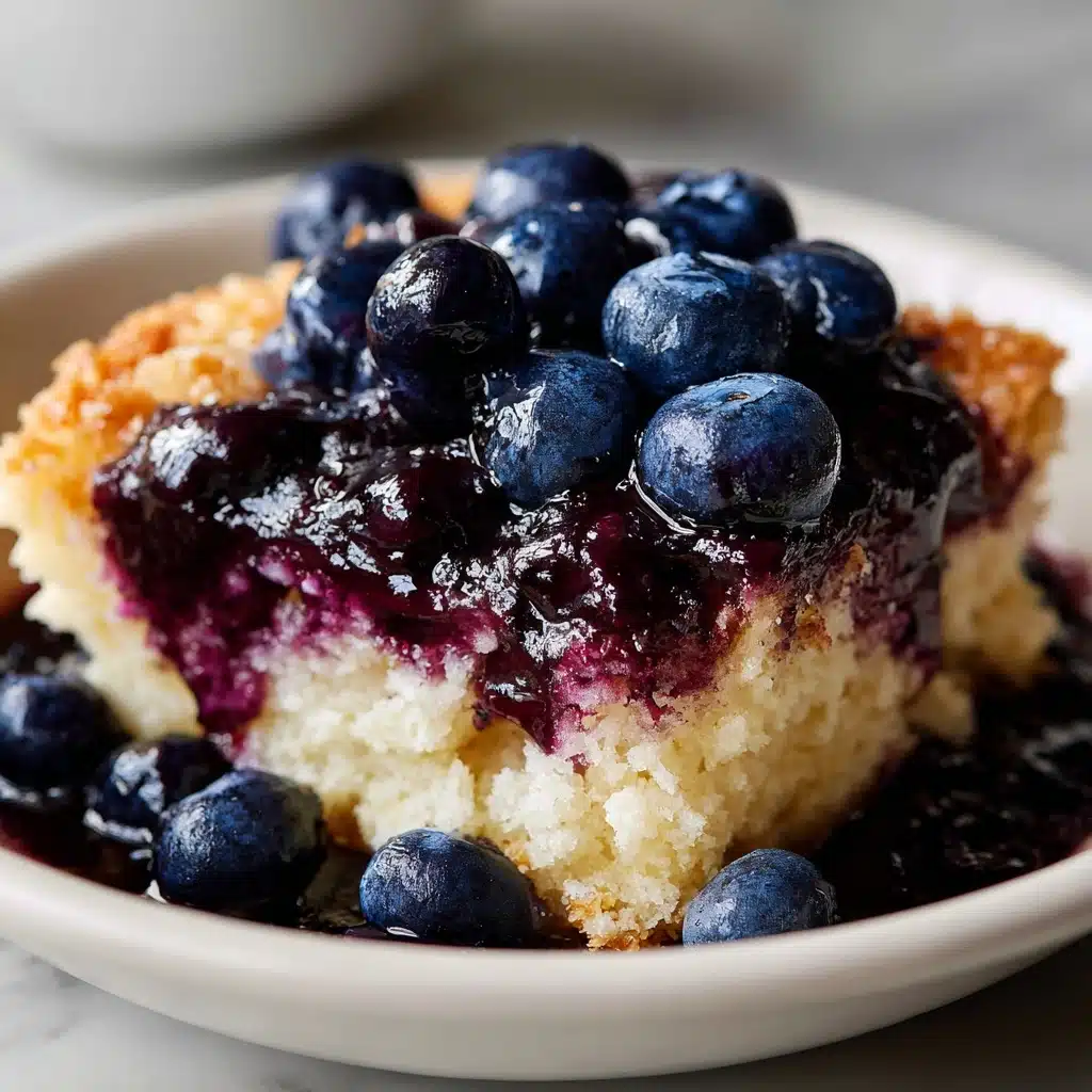 Blueberry Cream Cheese Dump Cake Recipe - Recipe Image