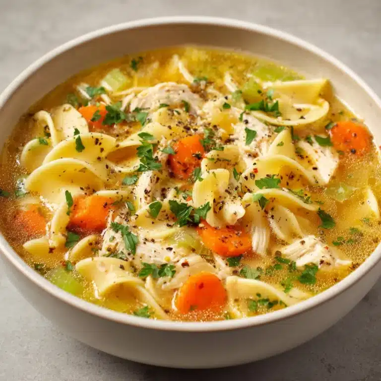 Chicken Noodle Soup Recipe