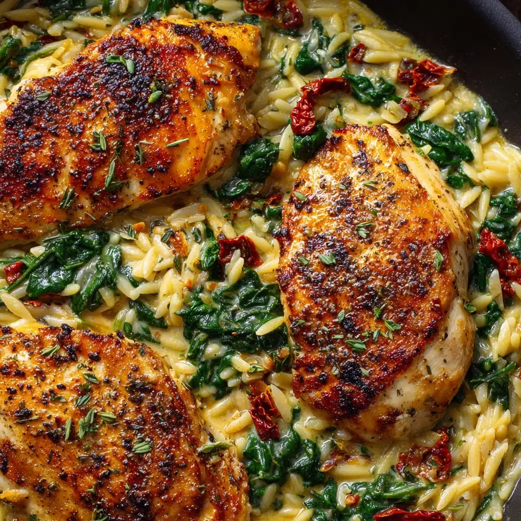 Marry Me Chicken Orzo {One Pot} Recipe - Recipe Image