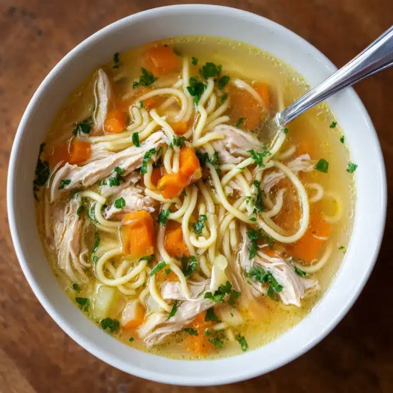 Classic Chicken Noodle Soup Recipe