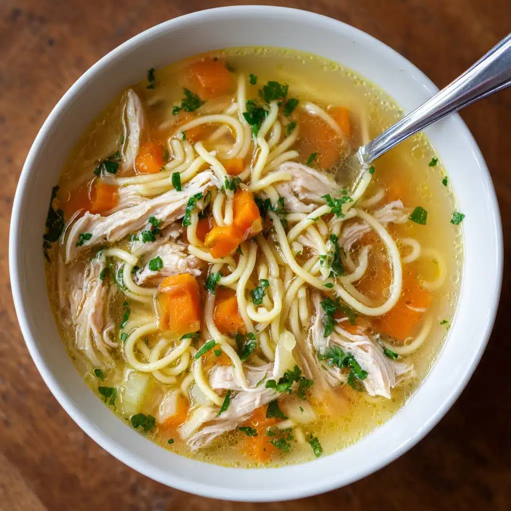 Classic Chicken Noodle Soup Recipe