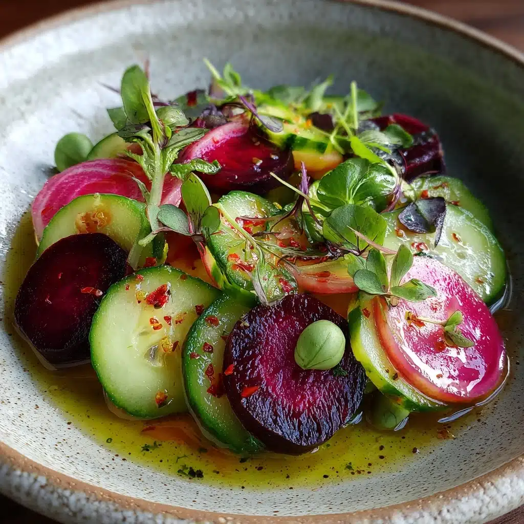 Crisp Cucumber and Beetroot Salad Recipe