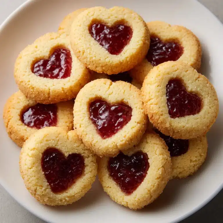 Heart Jam Cookies Recipe