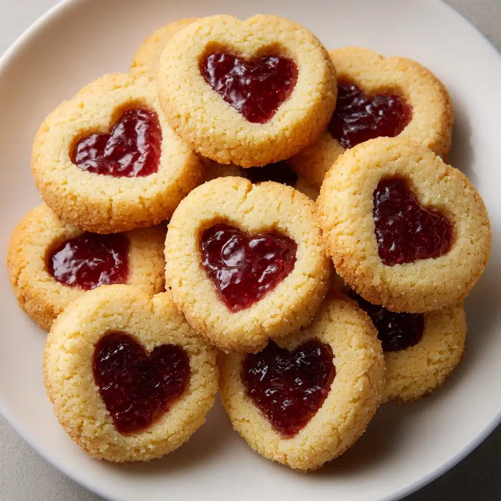 Heart Jam Cookies Recipe - Recipe Image